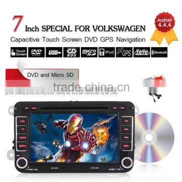 2 Din Car DVD Player for Volkswagen Android 4.4.4 OS RADIO+WIFI/3G+Torque OBD2+CANBUS+GPS+BT+AUX In/out+USB/SD+Two USB+SWC Playe photo-6