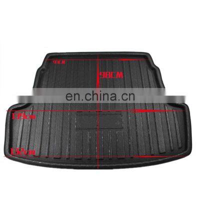 Boot Mat Rear Trunk Liner Cargo Floor Tray Protector Carpet For Yaris 2014-2017