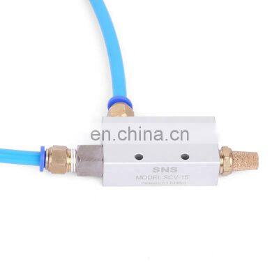 SNS Pneumatic SCV/CCV Series Aluminum Alloy Air Vacuum Ejector Generator photo-4