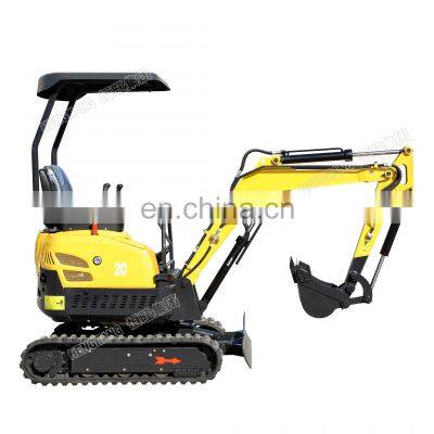 Customized Cheap Chinese Mini Excavator 2Ton New Hydraulic Crawler Excavator Price