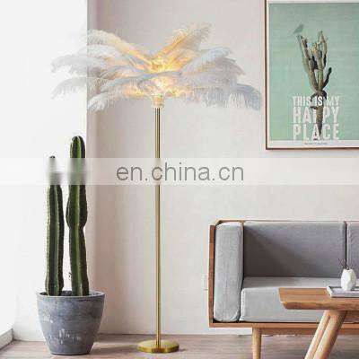Feathers Lamp For Wedding Party Pieces Decoration Home LED Floor Lamp photo-4