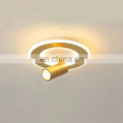 European Style Home Decor Iron Acrylic Ceiling Light Modern Spot LED Ceiling Light For Indoor Decoration