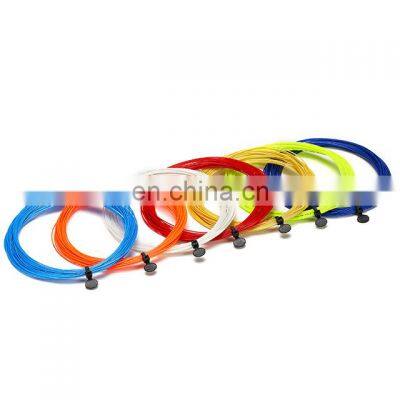 OEM High Quality Flexibility Durable Reel Colored Badminton Machine String For Racket