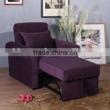 Single Leather Sofa Cum Bed Designs Chair Bed Furniture photo-2