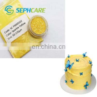 Sephcare Food Grade Metallic Pearl Pigment Food additive Dye food coloring glitter colorful edible powder