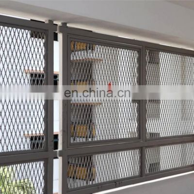 Architectural Decorative Metal Mesh Aluminum Expanded Stretch Metal Mesh