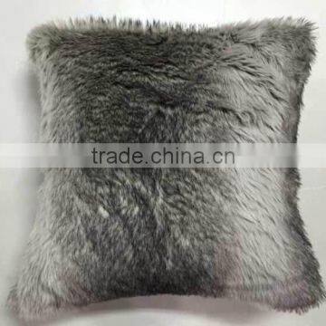 animal faux fur latest design cushion cover