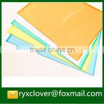 Office Stationery Transparent a4 Size L Shape PP Plastic File Folder photo-2