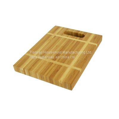Wholesale ECO Friendly Organic Custom Different Size Serving Chopping Blocks Kitchen Natural Bamboo Fiber Cutting Board Set