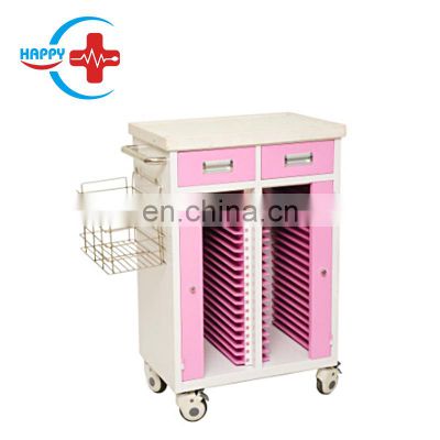 HC-M064 High quality Hospital Trolley for Medical Recoed Holder/Medical record holder/Medical Record Carts