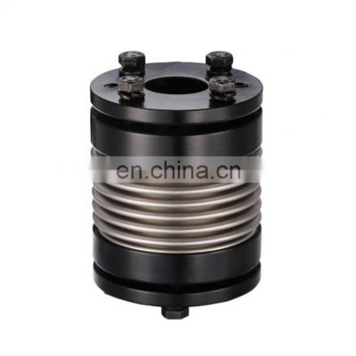 High Flexible Shaft Coupler Stainless Steel Lock Assemblies Bellows Flexible Coupling for CNC motors