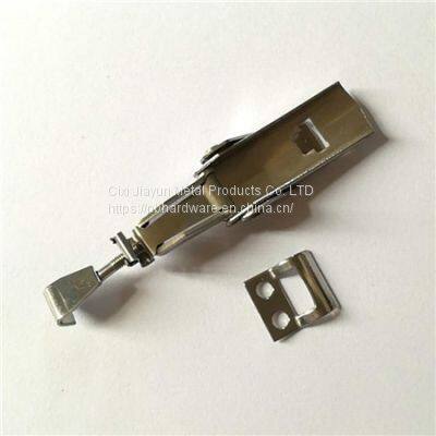 Stainless Steel Toggle Latch Spring Loaded Locking Hasp Lock Toggle Latch photo-3