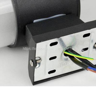 Double Modern LED Outdoor Wall Lights (2x12W) photo-3