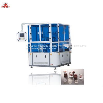 Automatic automatic vodka spirit wine bottle  flip off cap assembly machine and inspection line