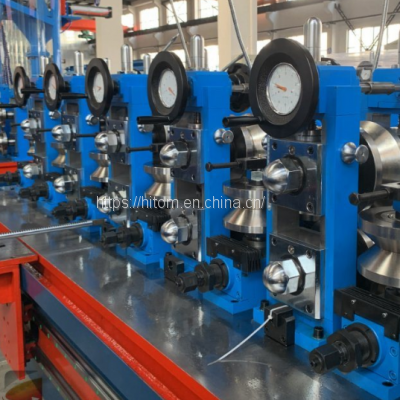 ERW Steel Tube Mill Production Line Structural Hollow Section Making Machine