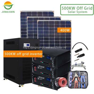 500KW Solar System 400W panels