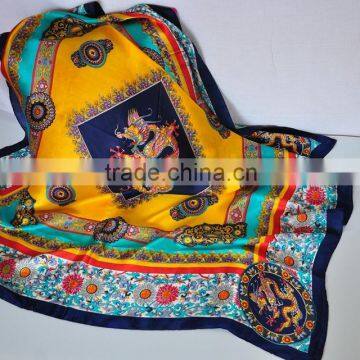 Silk Pashmina Shawl Scarf photo-3