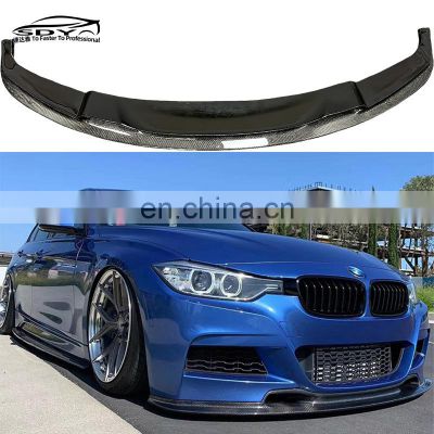 F30 M-TECH Varis-Style High Quality Carbon Fiber Front Lip Front Bumper Lip For BMW 3 Series F30 M-Tech