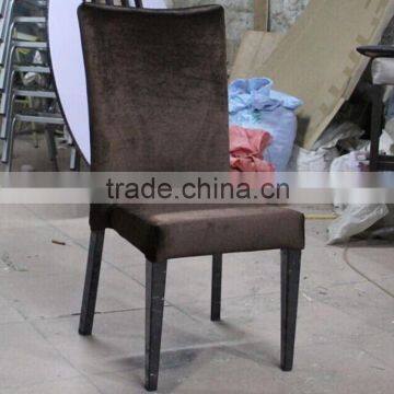 High Quality Luxury Imitated Wood Chair in Metal for Hotel Bedroon Living Room Quality Choice photo-2