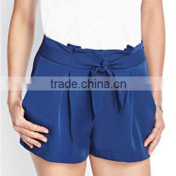 Women Paperbag Waist Shorts