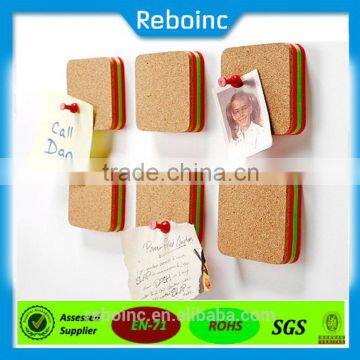 Reboinc-X9 Factory manufacturer office message cork notice board Sticker notice cork board small cork notice board