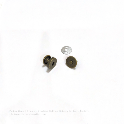 14MM green bronze ordinary mother collide magnetic button