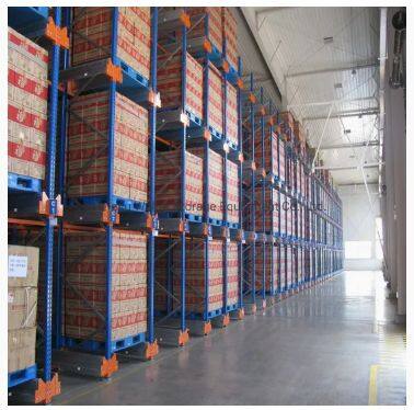Pallet?Shuttle?Racking System Warehouse?Rack?Automatic 4-Way?Shuttle?Racking Four Way Cold Storage?Shuttle?Rack