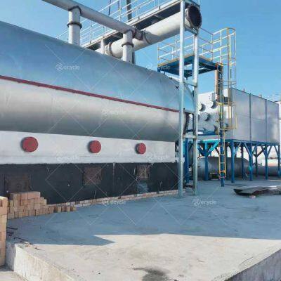 Used Tire Recycling Pyrolysis Plant to Fuel Oil Tyre Pyrolysis Furnace