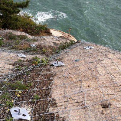 Active Rockfall Protection Rope Mesh 1770 N/m2 Tensile Strength Galvanized Steel Welding Bending Long-Lasting for Mining Slope