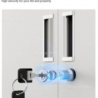 Environment-Friendly Powder Coating Office Archive Storage Steel Cabinet With Quality Locks for Factories & Workshops photo-3