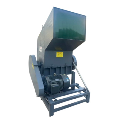 Industrial Plastic Crusher Machine for Grinding Pipes Bottles Films With Safety Protection photo-1