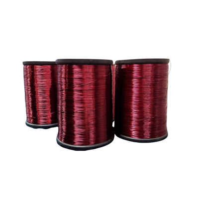 AWG 11 13 14 18 20 23 25 26 27 28SWG H Class Aluminum Enamelled Wire Solid Conductor Enamel Coated Aluminum Wire photo-1