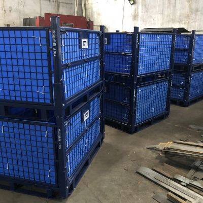Stackable Storage Cage for Pharmaceutical Warehouse Compliance