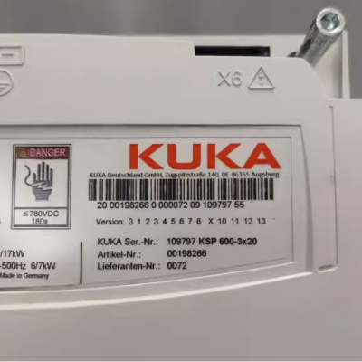 KUKA Servo Drive 00-198-266 KSP 600-3x20