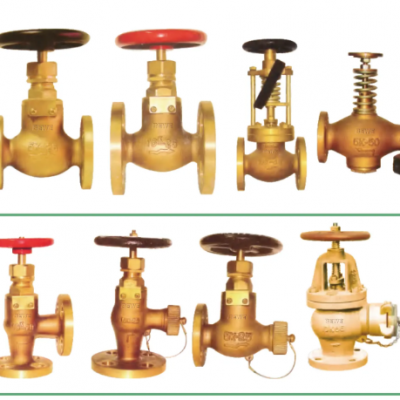 JIS High Quality Bronze Globe Valve Angel Globe Valve Flanged End Marine Bronze Globe photo-3
