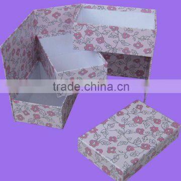 Lovely flowery storage box/gift box