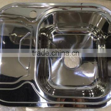 6349#stainless steel kitchen sink russian design