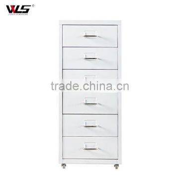 Movable drawer steel file metal cabinet