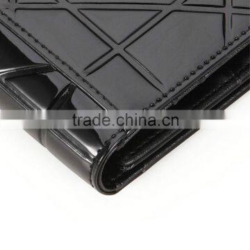 OEM Rfid Blocking Cow Leather Tri-fold Women Purse,ladies Wallet,women Wallet photo-3