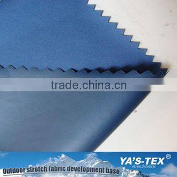 Polyester Pongee Fabric/ Film Bule Fabric/ waterproof polyester fabric