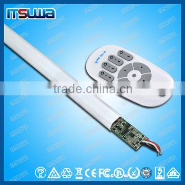 Dimmable remote control t8 led tube light