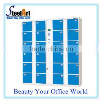 Modern and professional design barcode locker fingerprint locker