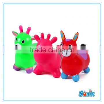 Pvc Happy Jumping Horse Toy for Kid