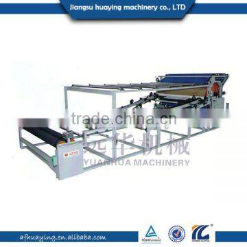 Pin stenter net belt laminating machine