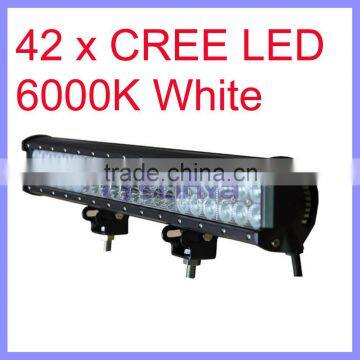 42PCS LED 126W Aluminum Housing PMMA Lens Off Road Light
