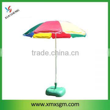 170T Polyester Rainbow Color Beach Umbrella