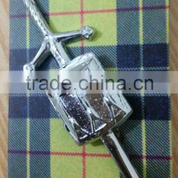 Scottish Drummer Kilt Pin In Chrome Finished Made Of Brass Material