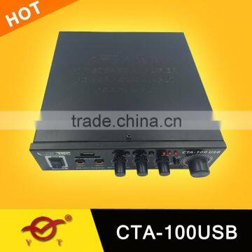 USB SD card car foshan city amplifier audio amplifier cta-100usb