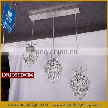 High level K9 crystal chandelier light for house or hotel