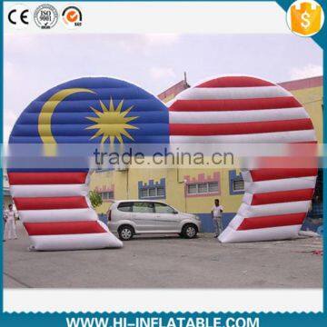 Square inflatable arch /Inflatable wall